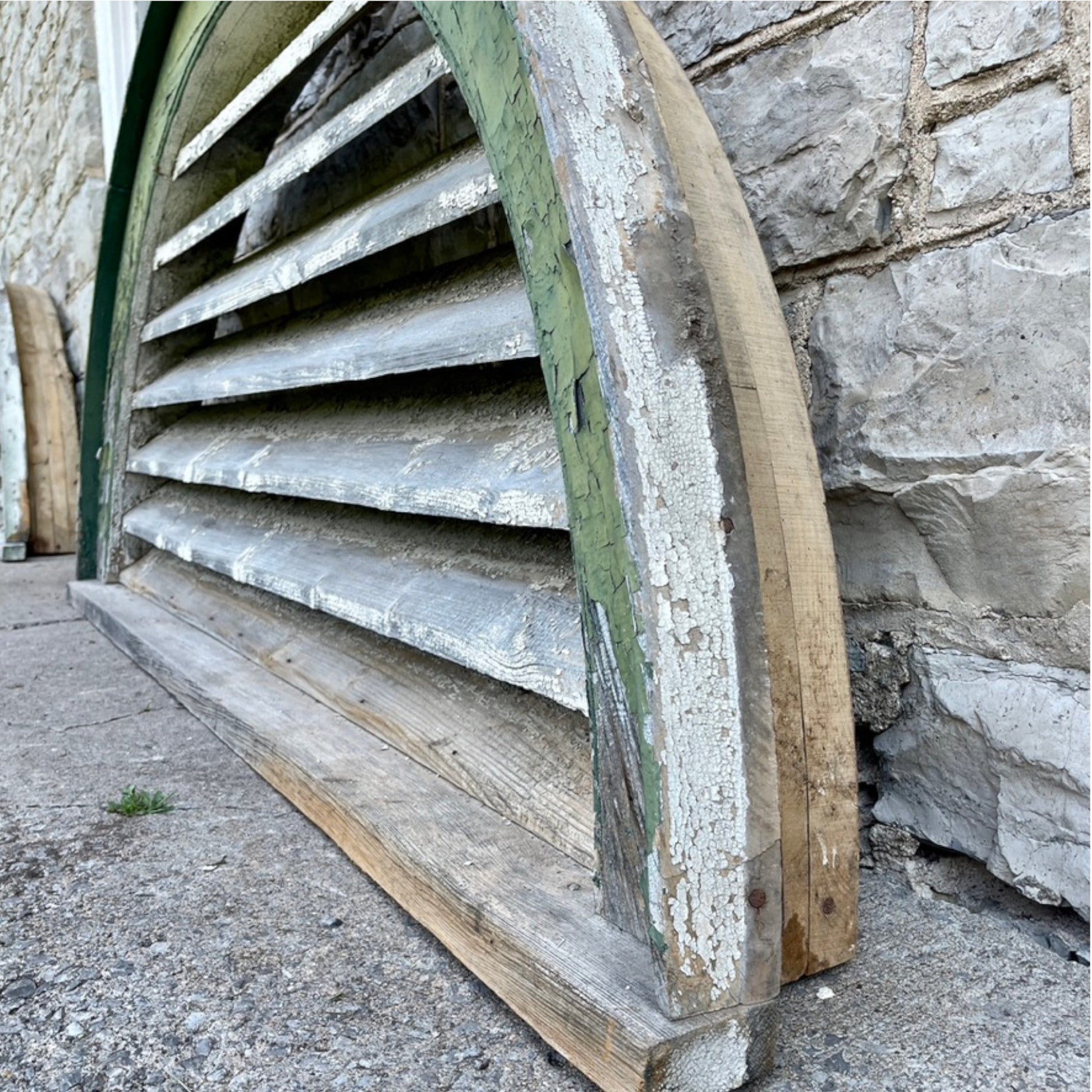 Large Antique Barn Vent - Salvage-Garden