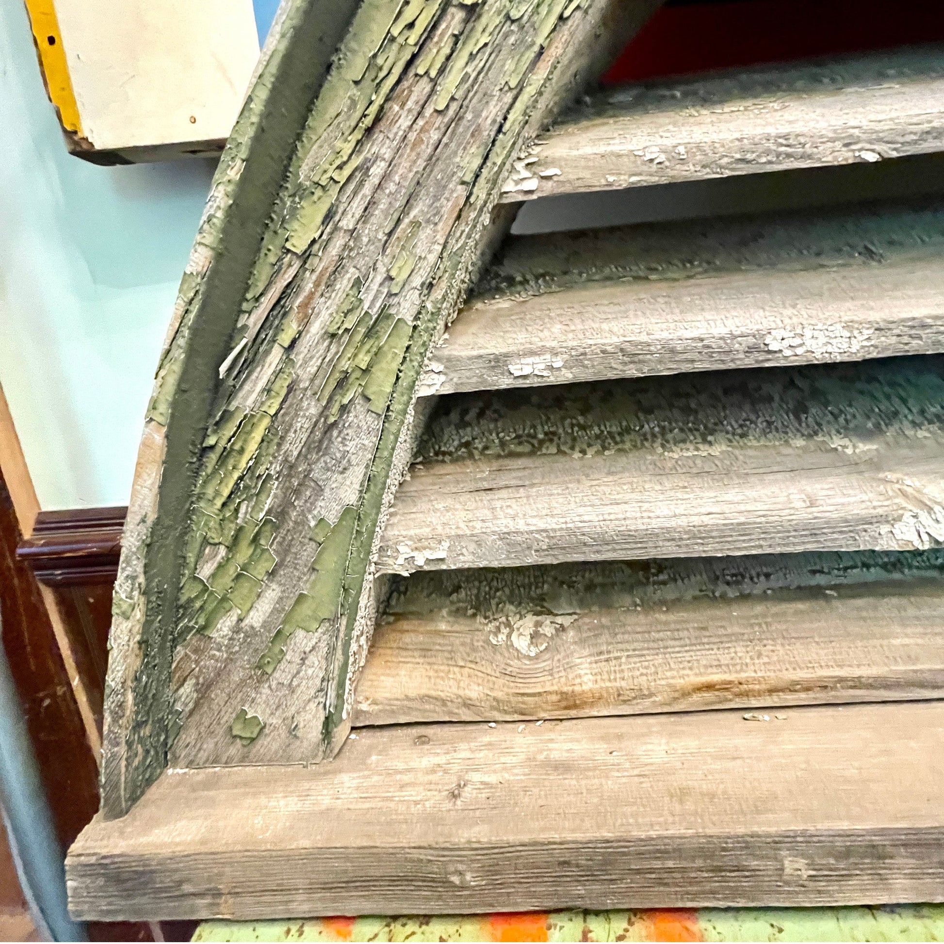 Large Antique Barn Vent - Salvage-Garden