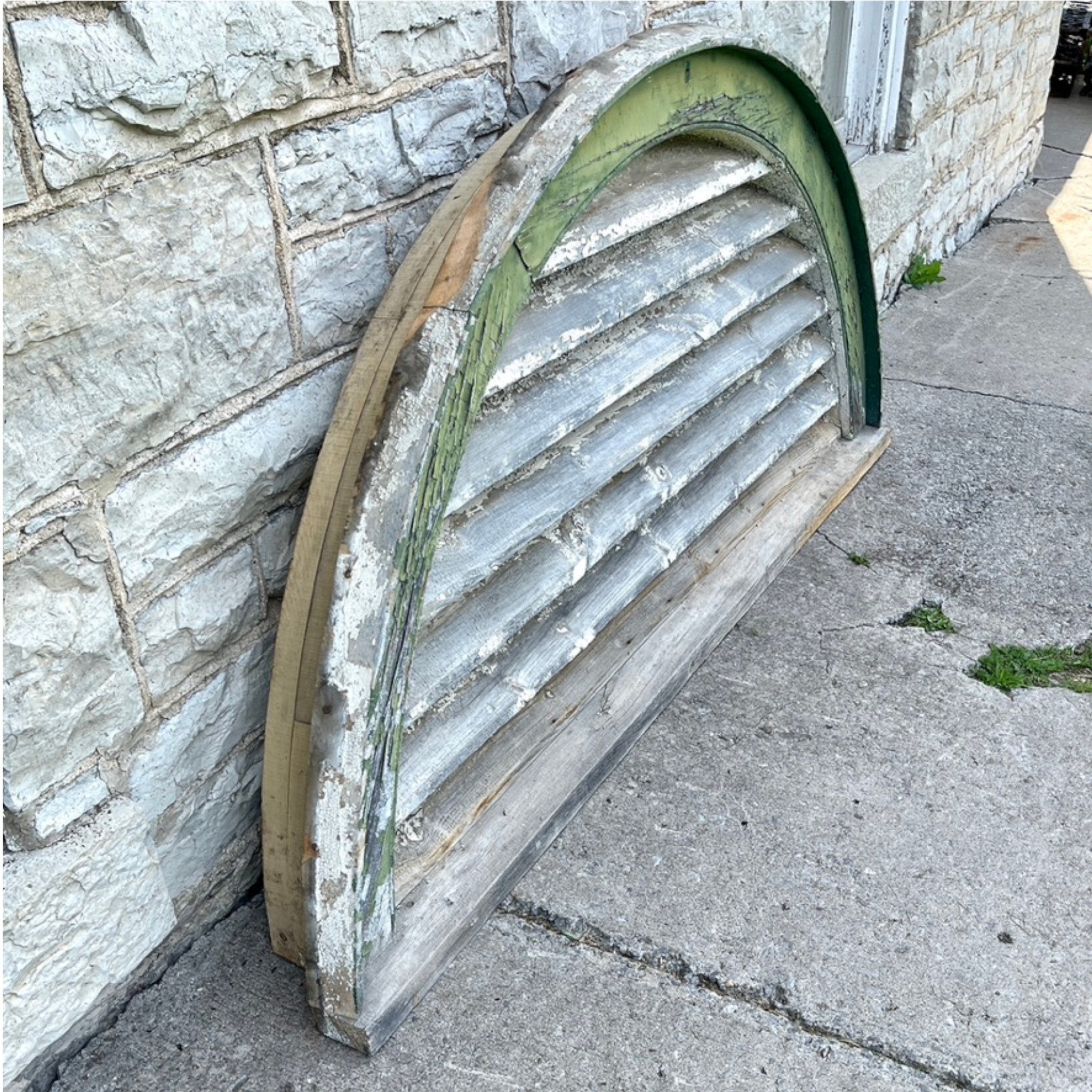 Large Antique Barn Vent - Salvage-Garden