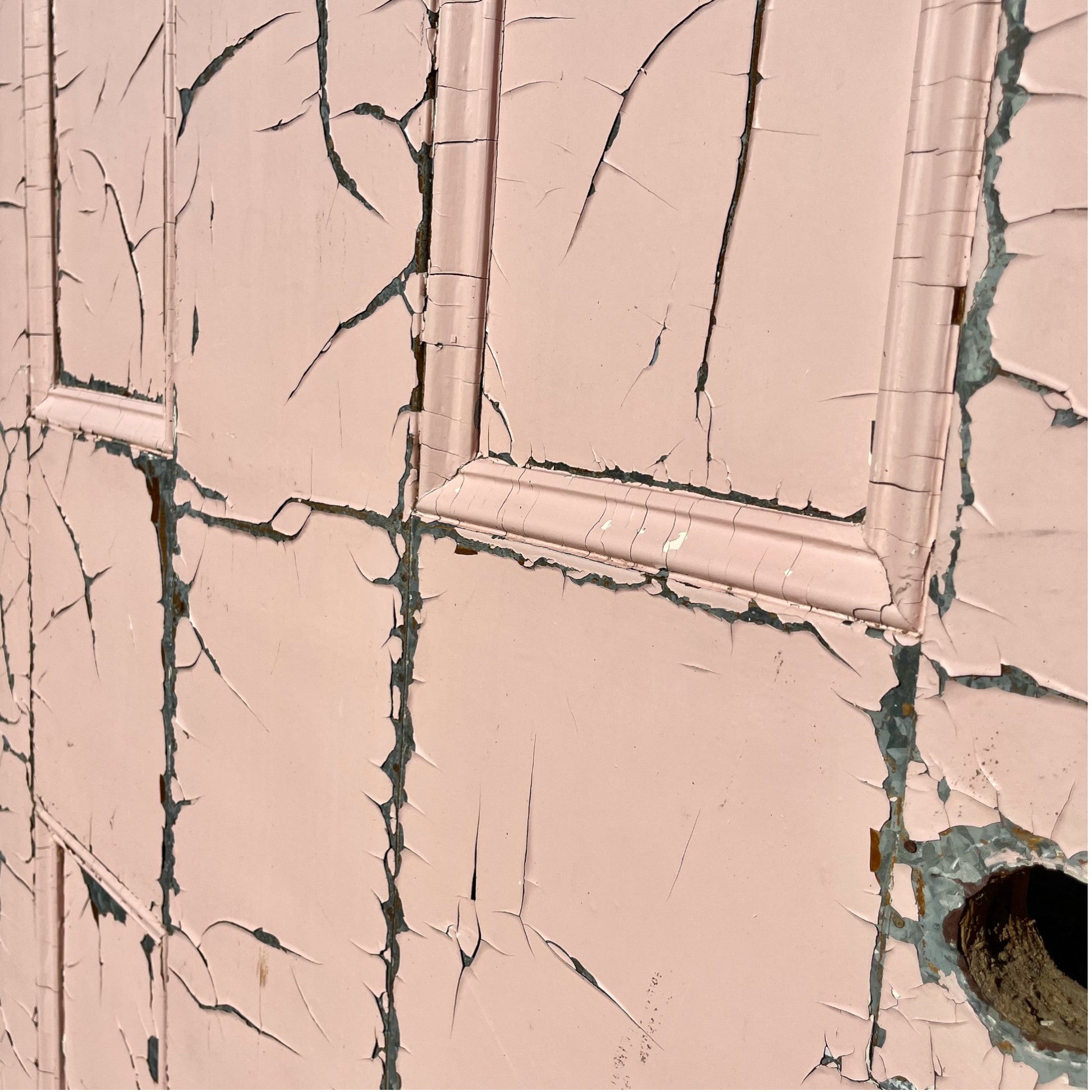 Large Industrial Metal Clad Door - Salvage-Garden