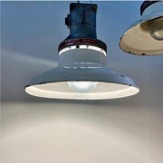 Large Industrial Vapour Proof Lights - Salvage-Garden