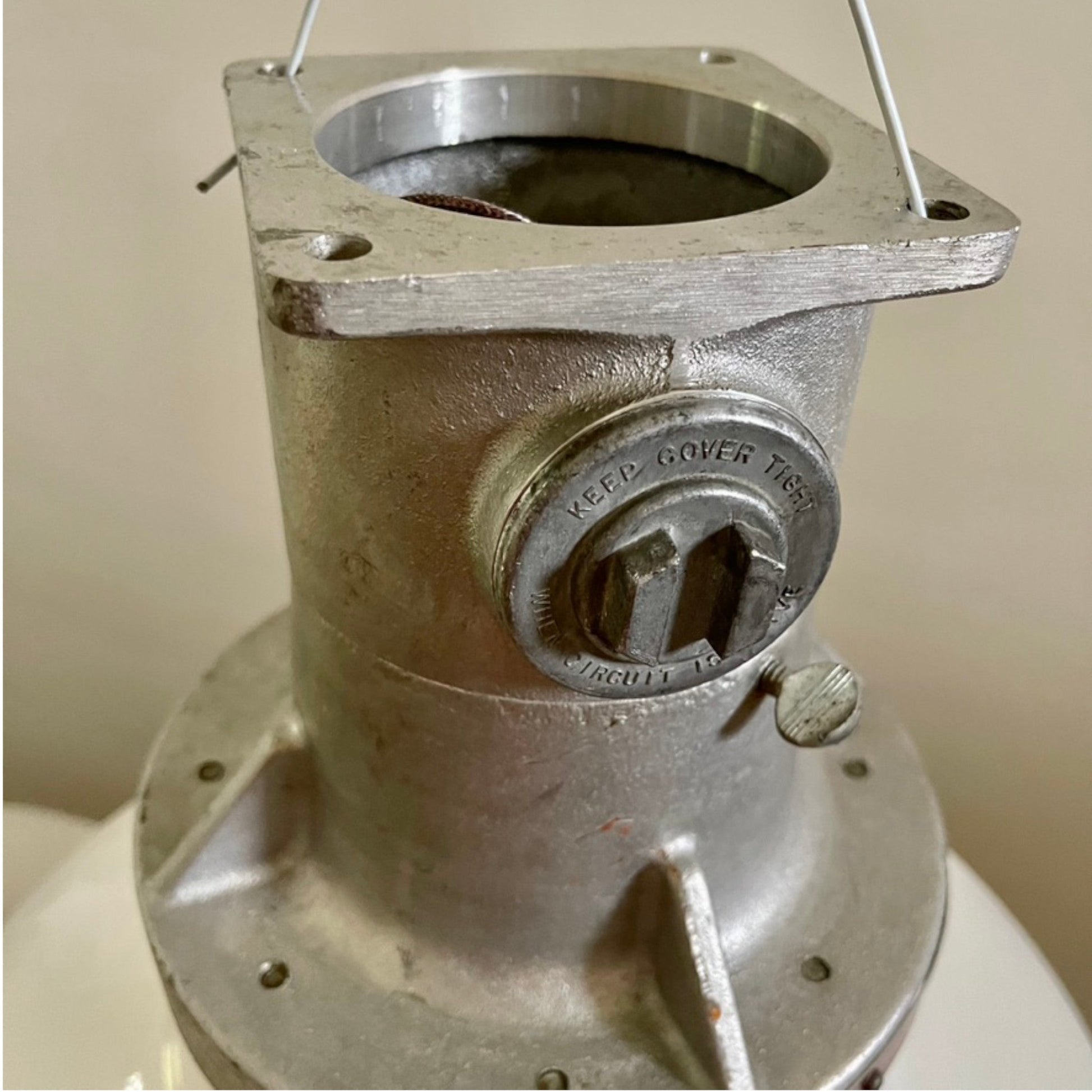 Large Industrial Vapour Proof Lights - Salvage-Garden