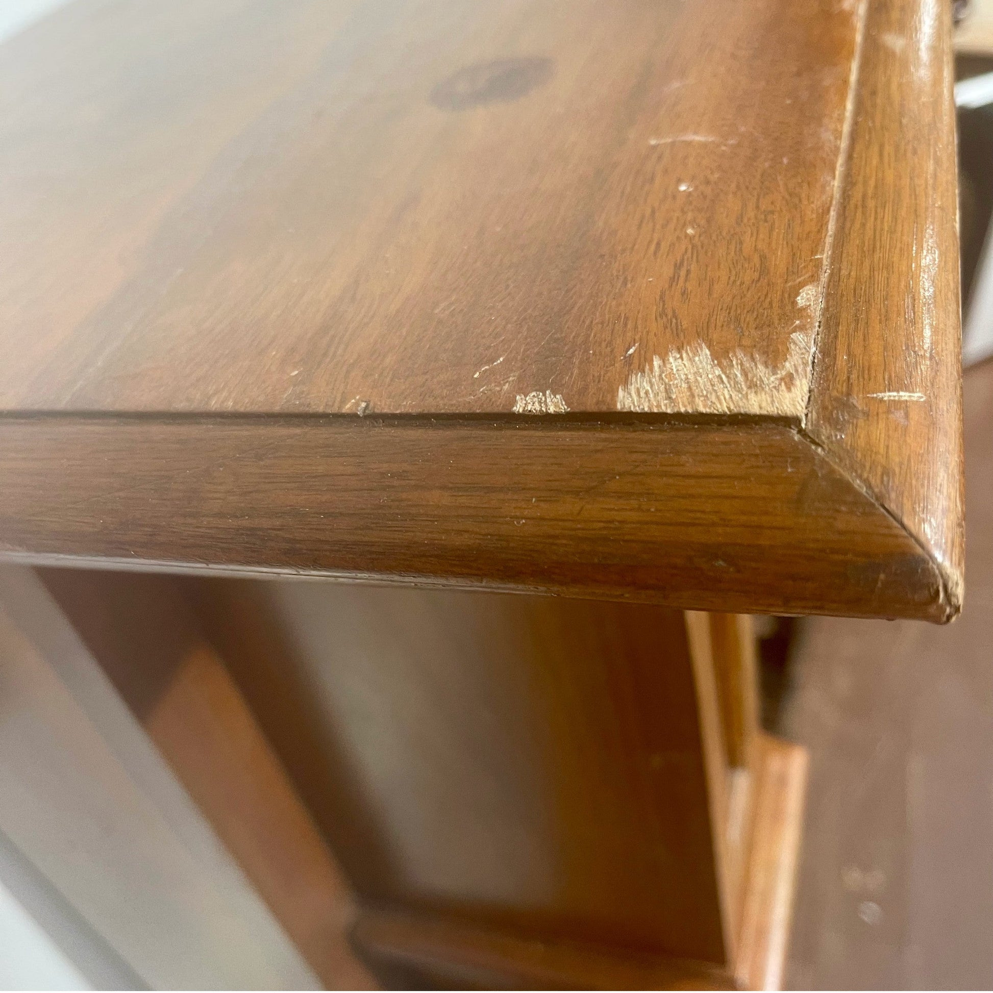 Late 19th Century Walnut Fireplace Surround - Salvage-Garden