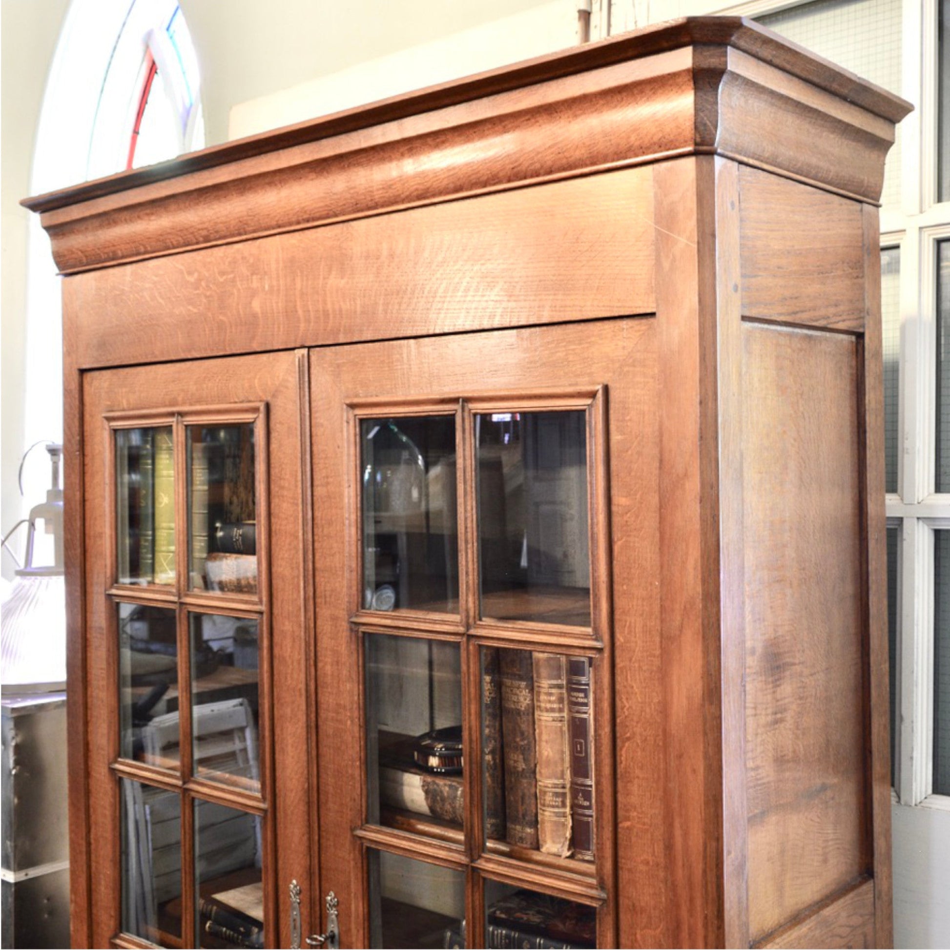 Louis Philippe Bookcase - Salvage-Garden