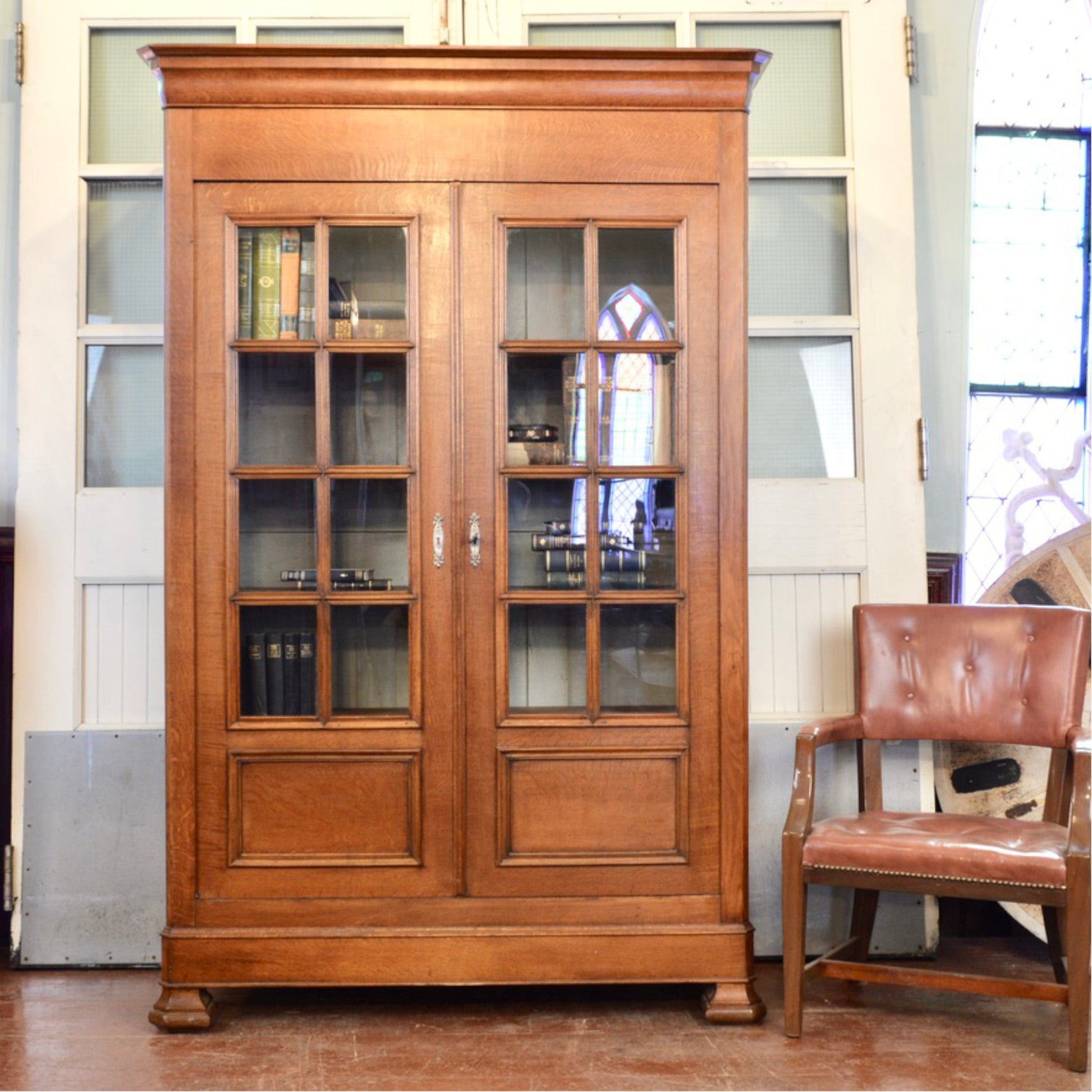 Louis Philippe Bookcase - Salvage-Garden