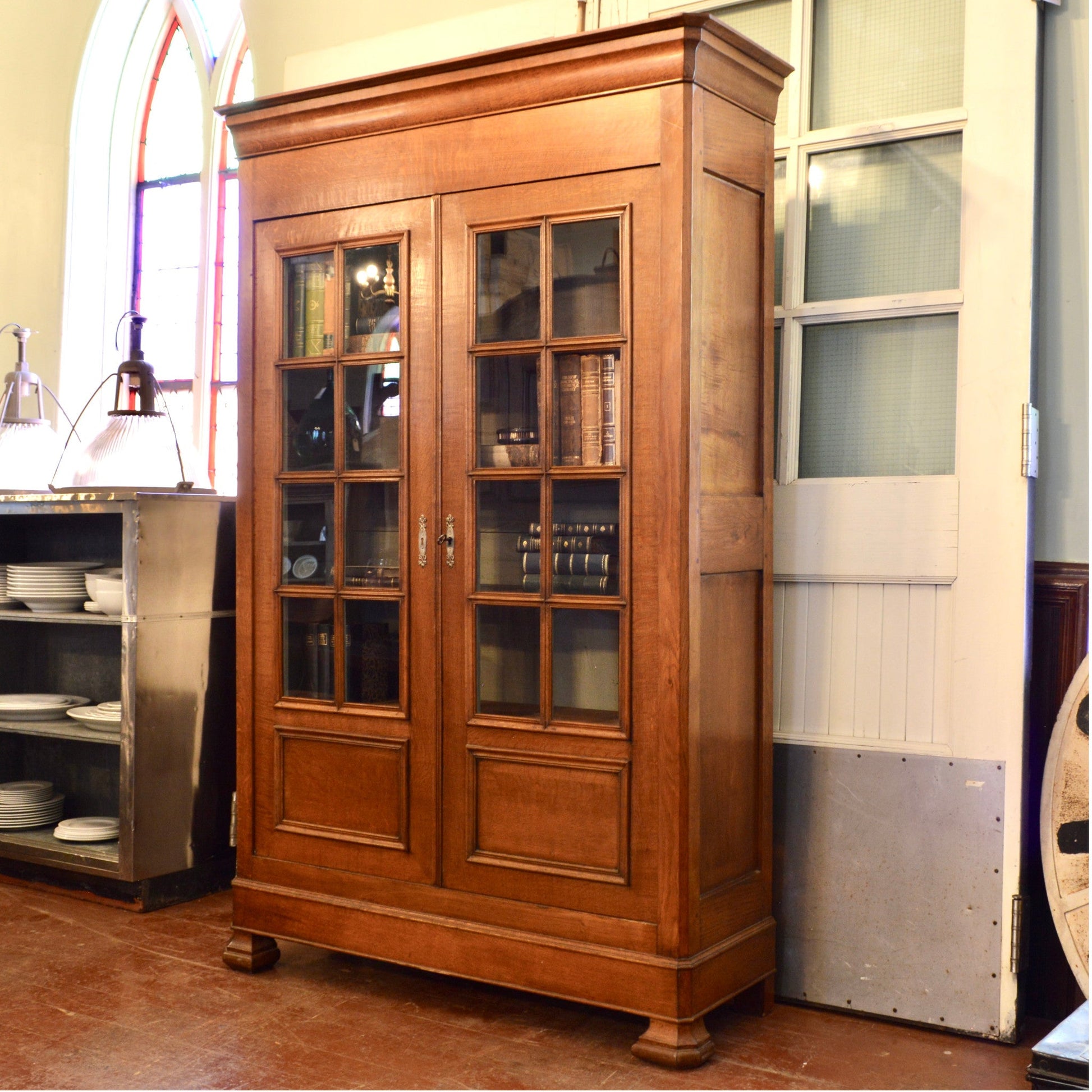 Louis Philippe Bookcase - Salvage-Garden