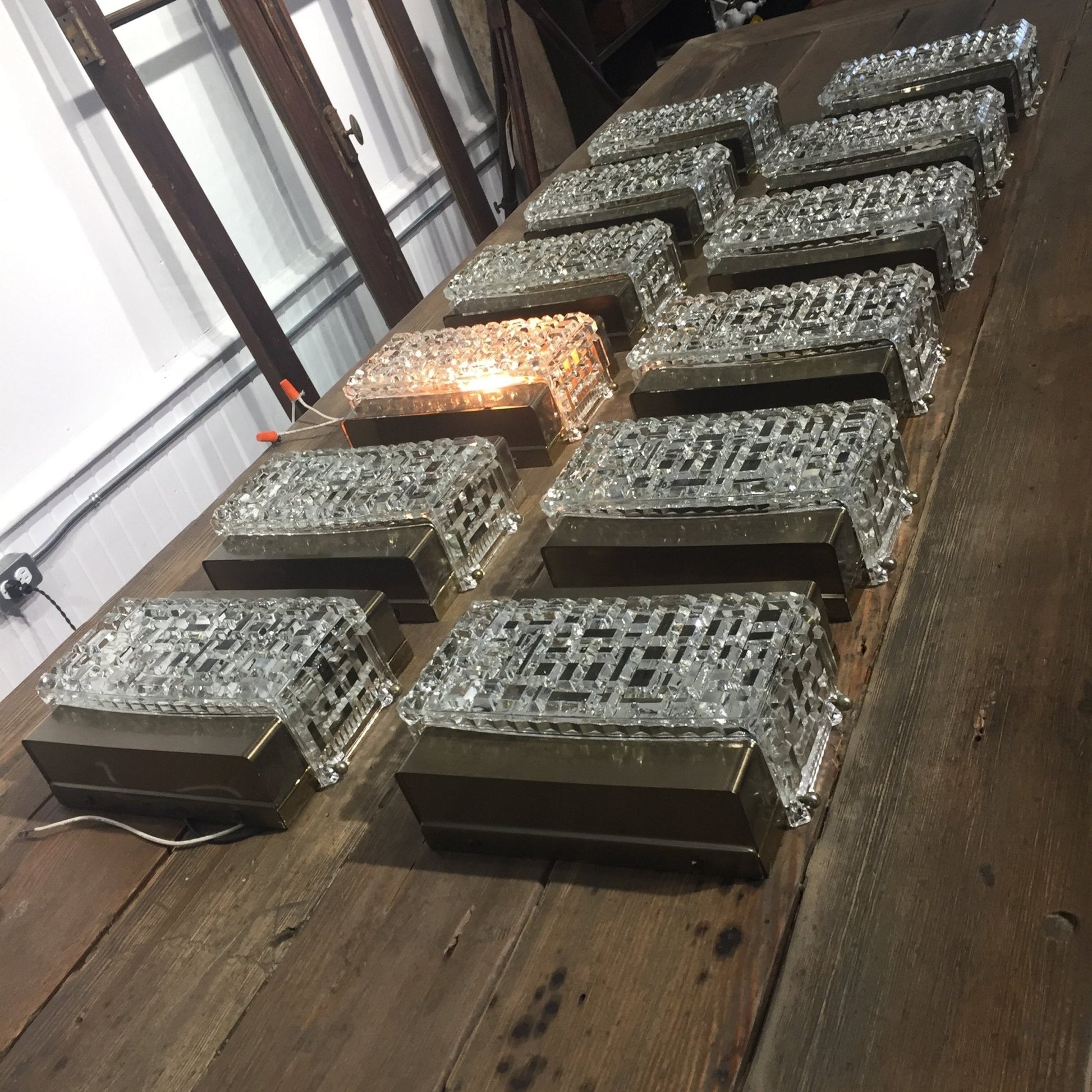 MCM Hotel Sconces - Salvage-Garden