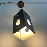 MCM Metal Pendant Light - Salvage-Garden