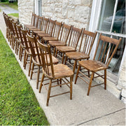 Meeting House Chairs Set of 20 - Salvage-Garden