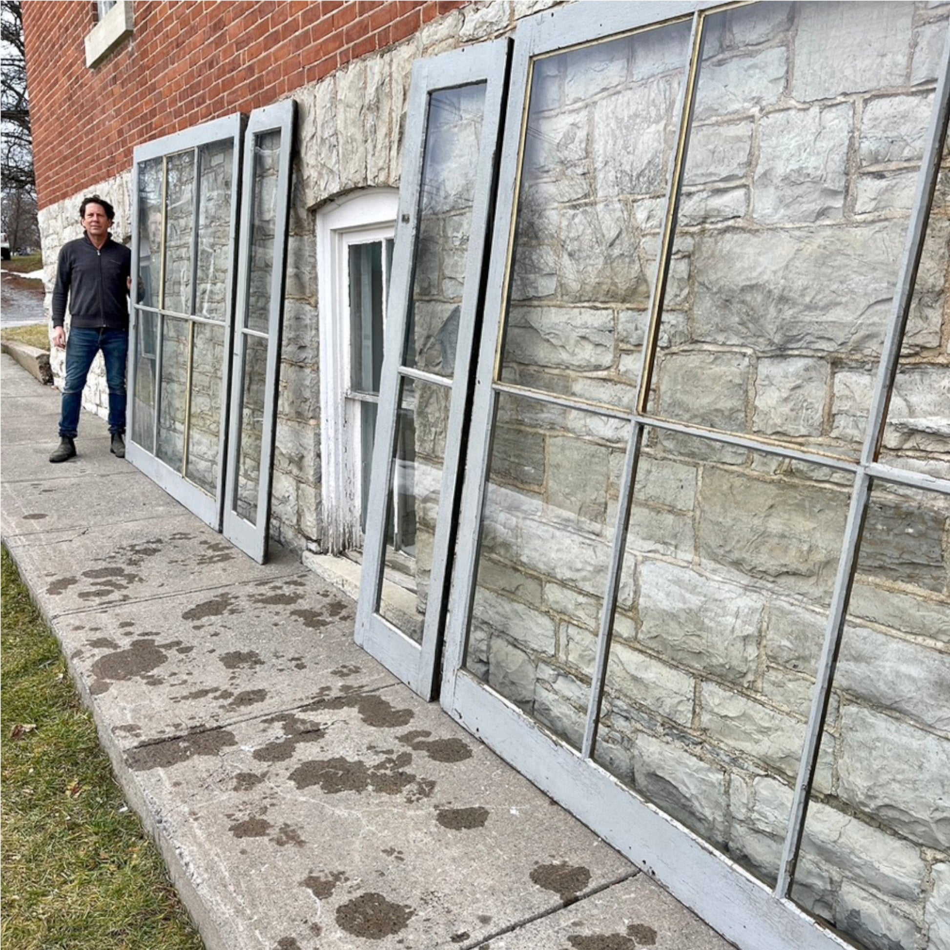 Mid 19th Century Shop Windows - Salvage-Garden