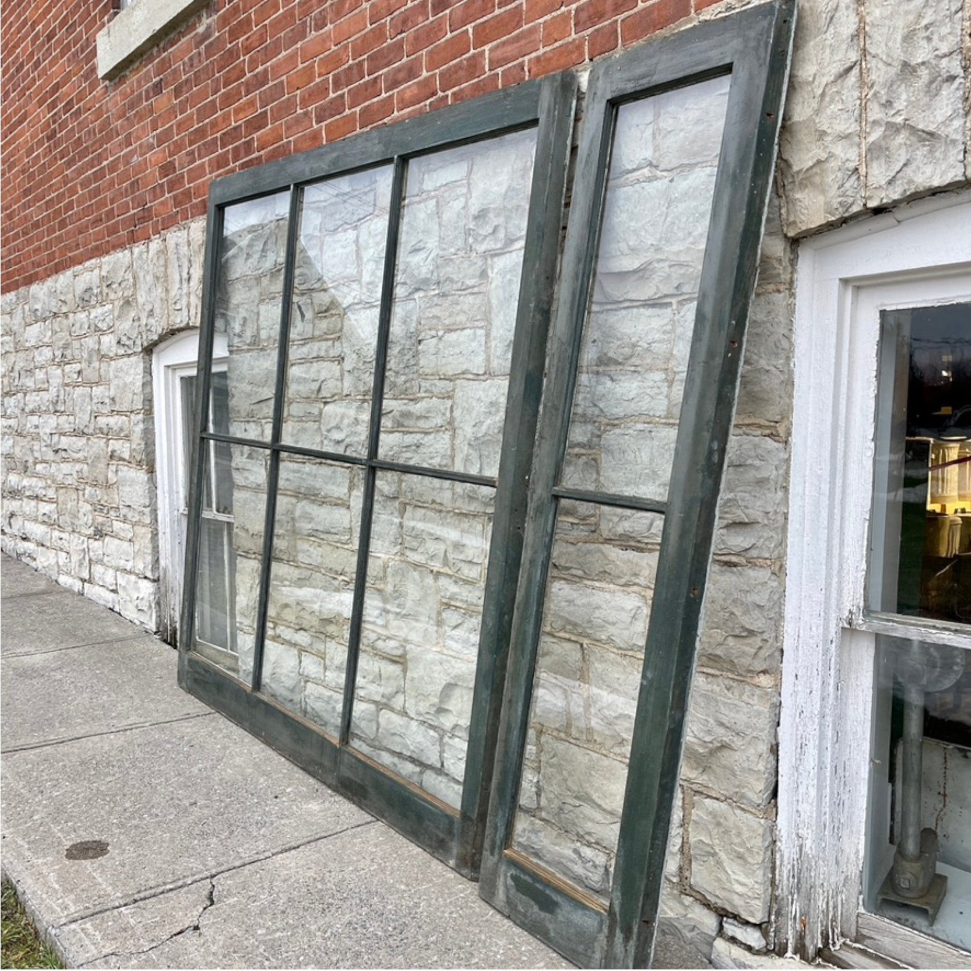 Mid 19th Century Shop Windows - Salvage-Garden