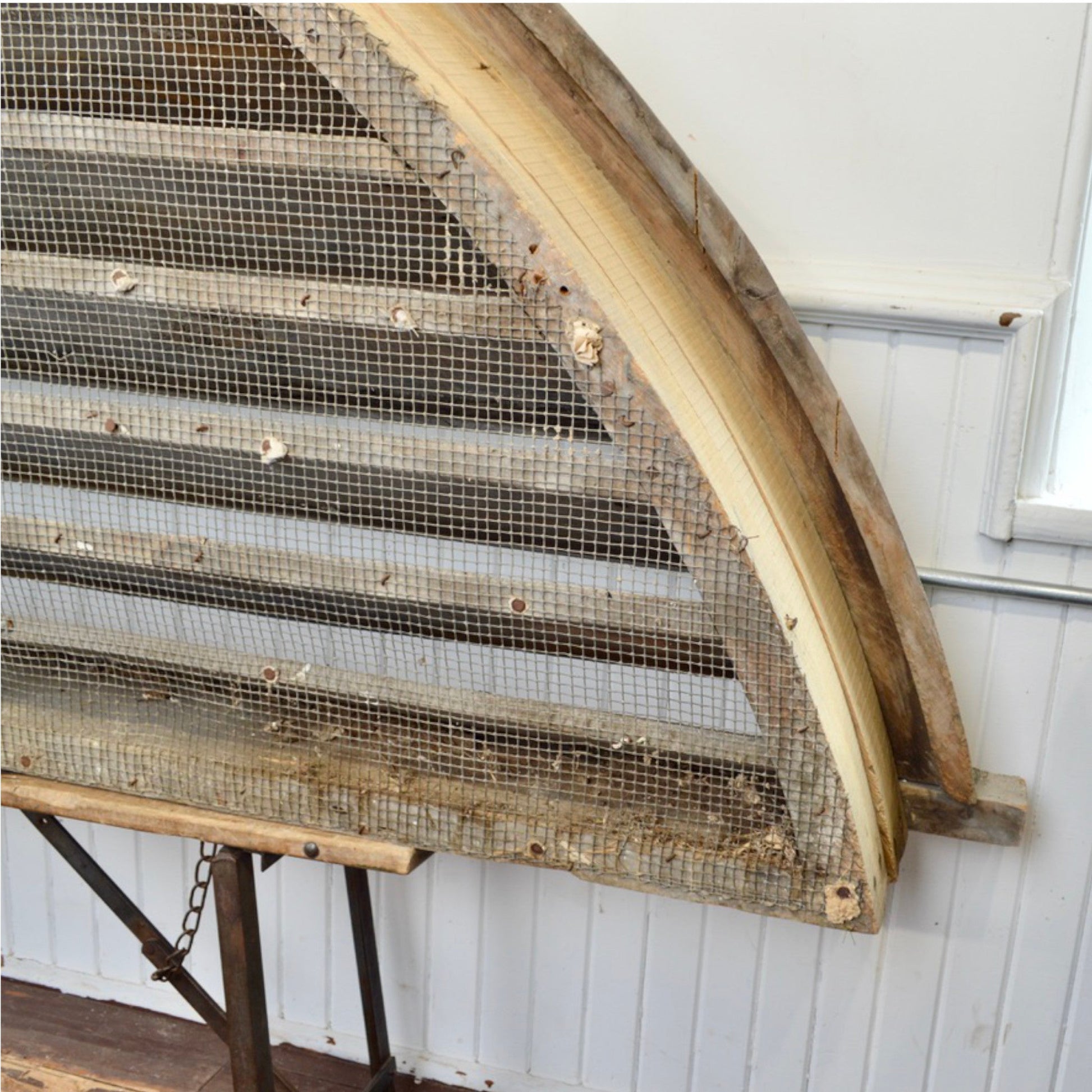 Oversized Antique Barn Vent - Salvage-Garden