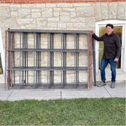 Paint Factory 18 Lite Steel Frame Windows - Salvage-Garden