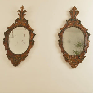 Pair of 19th Century Mirrors - Salvage-Garden