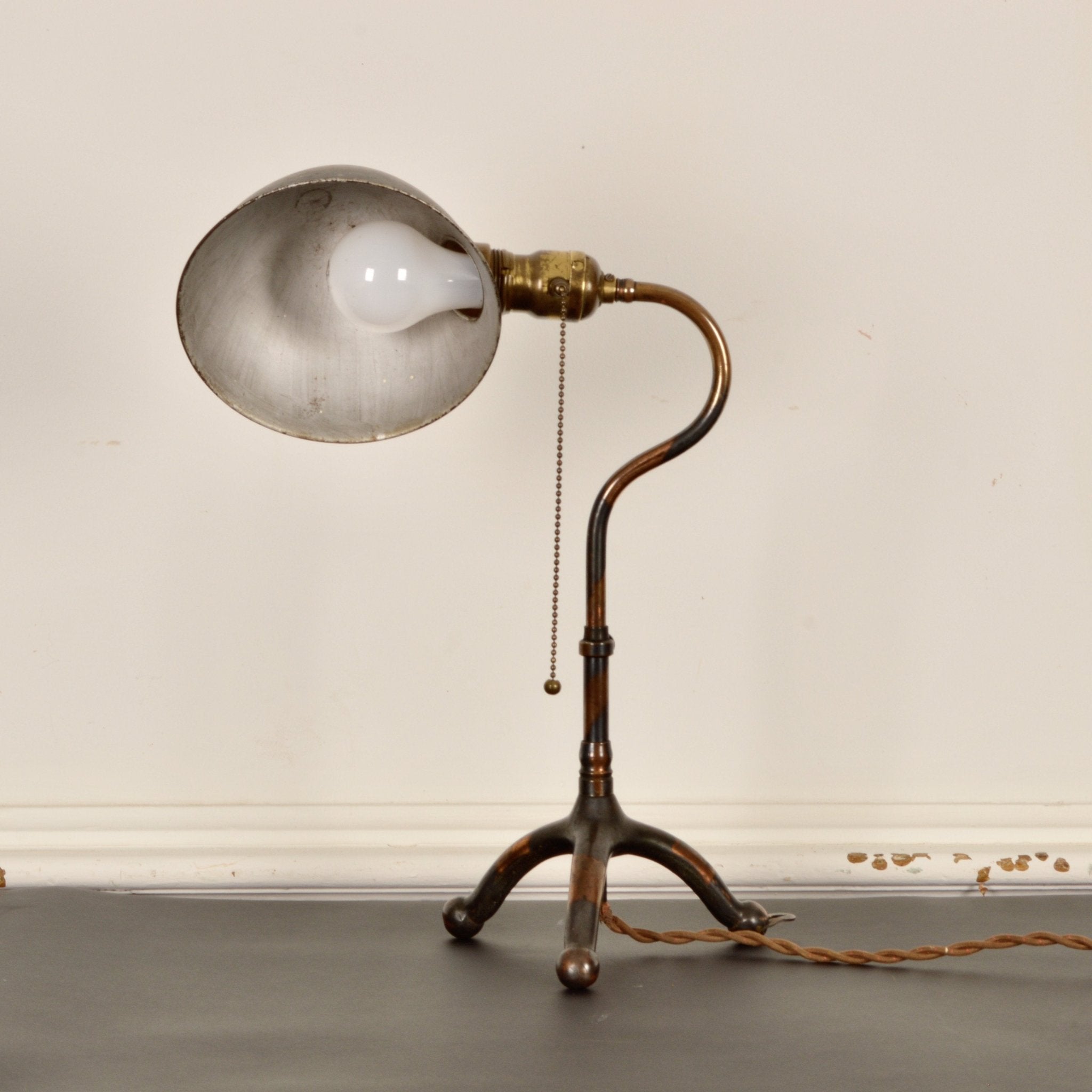 Rare Faries Lamp With Original Hubbell Shade - Salvage-Garden