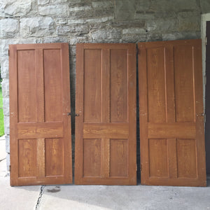 Salvaged Pine Doors With Faux Exterior Finish - Salvage-Garden