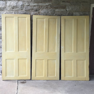 Salvaged Pine Doors With Faux Exterior Finish - Salvage-Garden