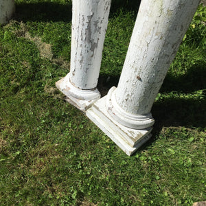 Salvaged Porch Pillar Set - Salvage-Garden