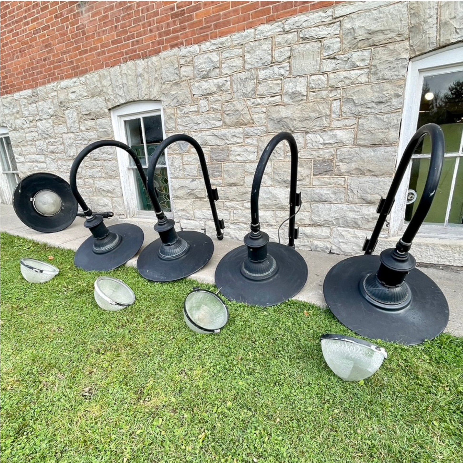 Salvaged Street Lights - Salvage-Garden