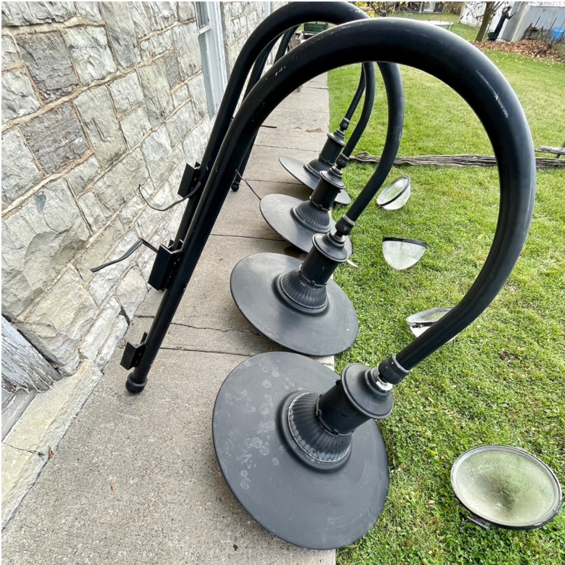 Salvaged Street Lights - Salvage-Garden