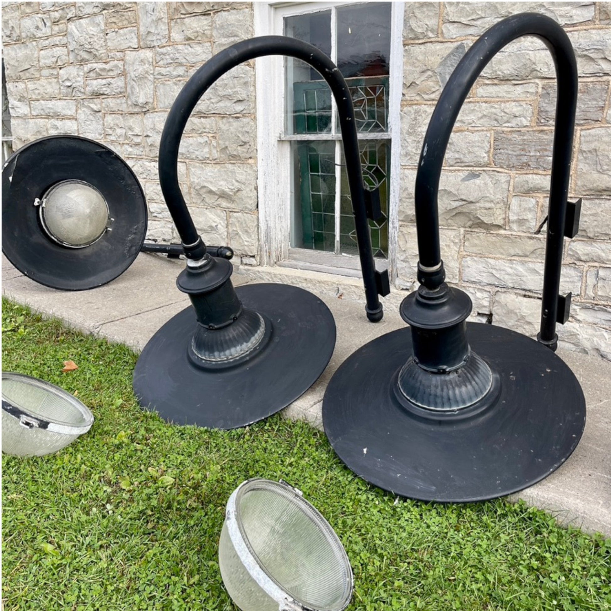 Salvaged Street Lights - Salvage-Garden