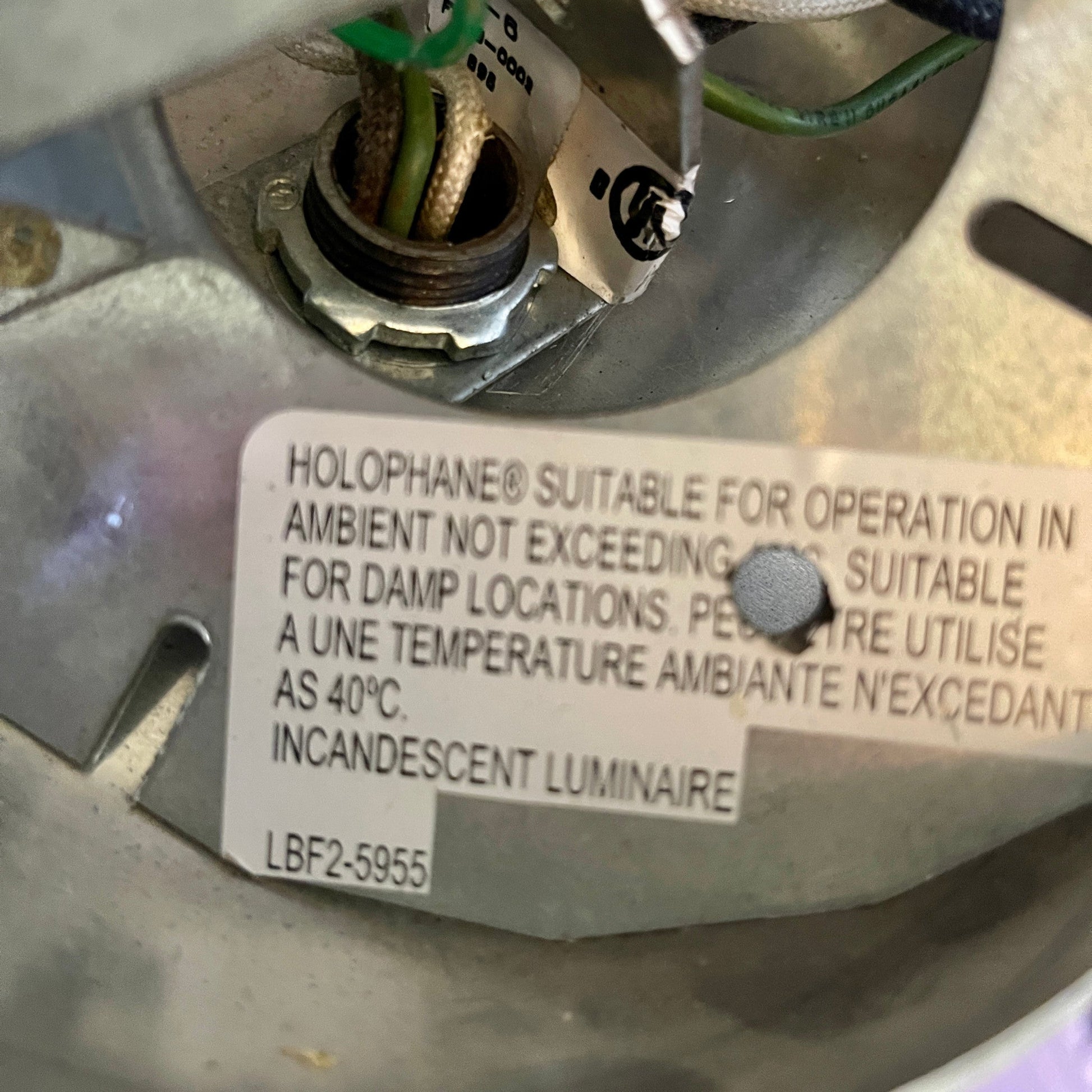 Set of 11 Holophane Lights - Salvage-Garden