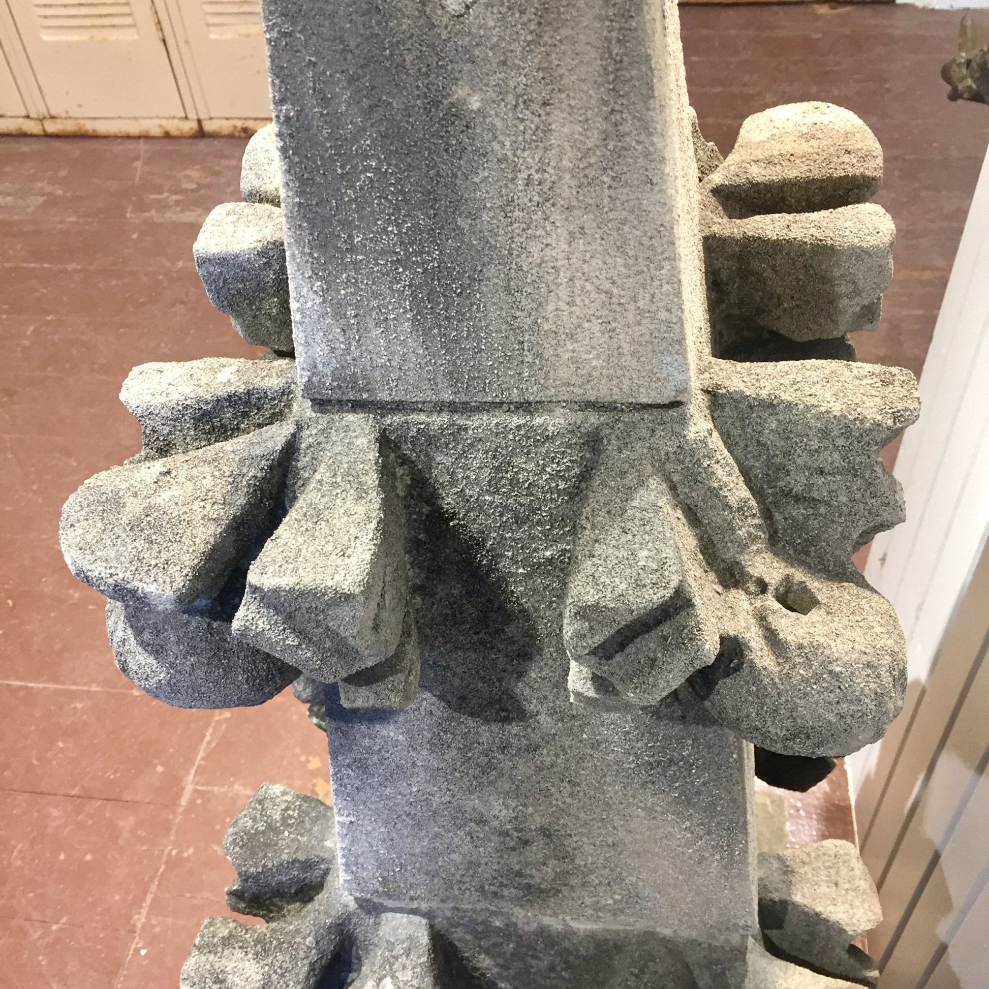 Stone Church Finial - Salvage-Garden