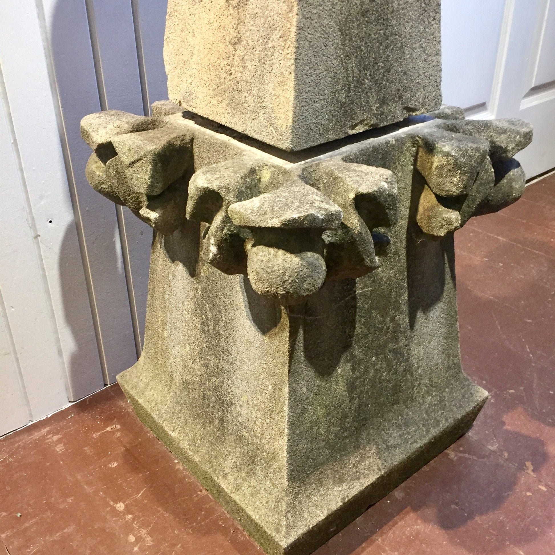 Stone Church Finial - Salvage-Garden