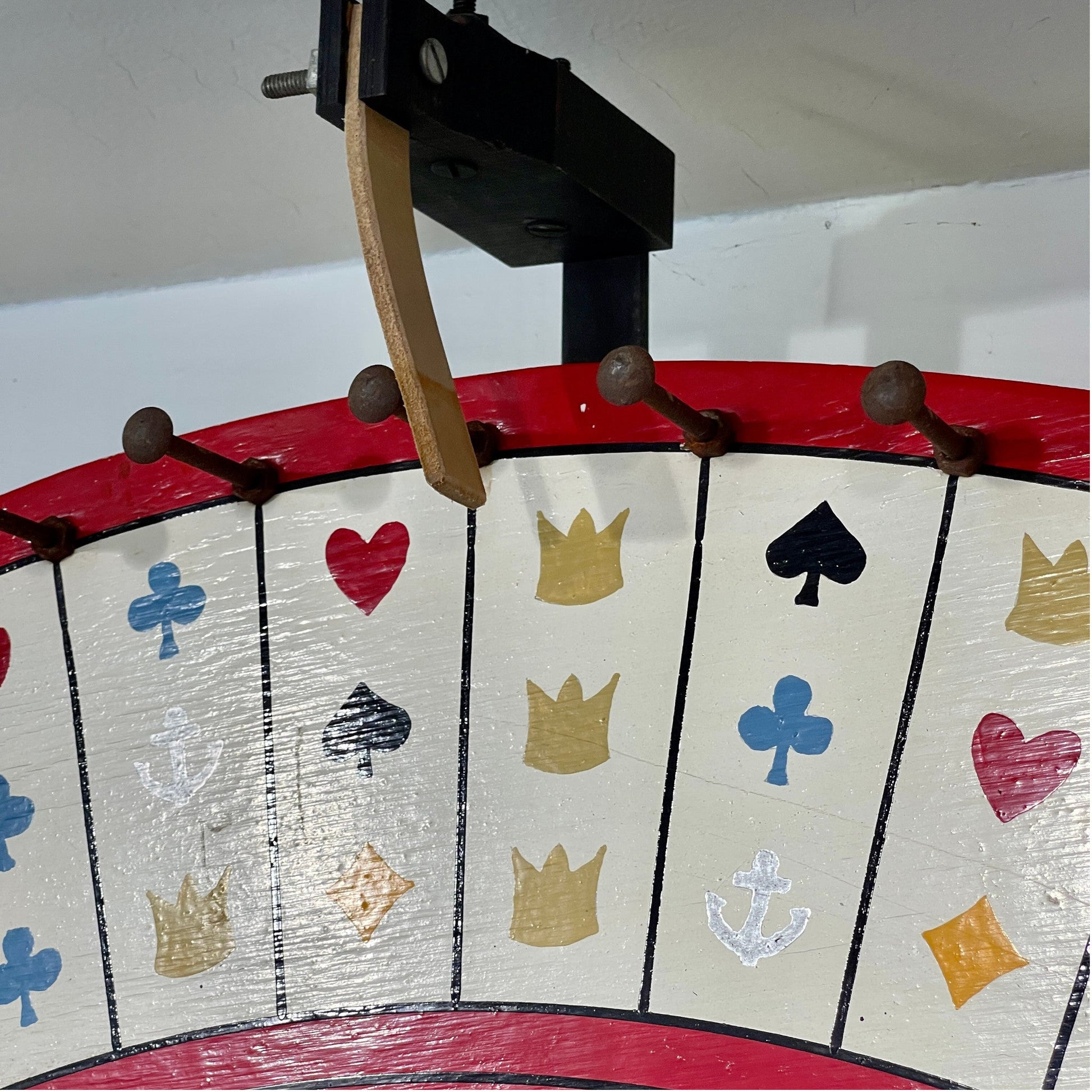 Vintage Carnival Wheel - Salvage-Garden