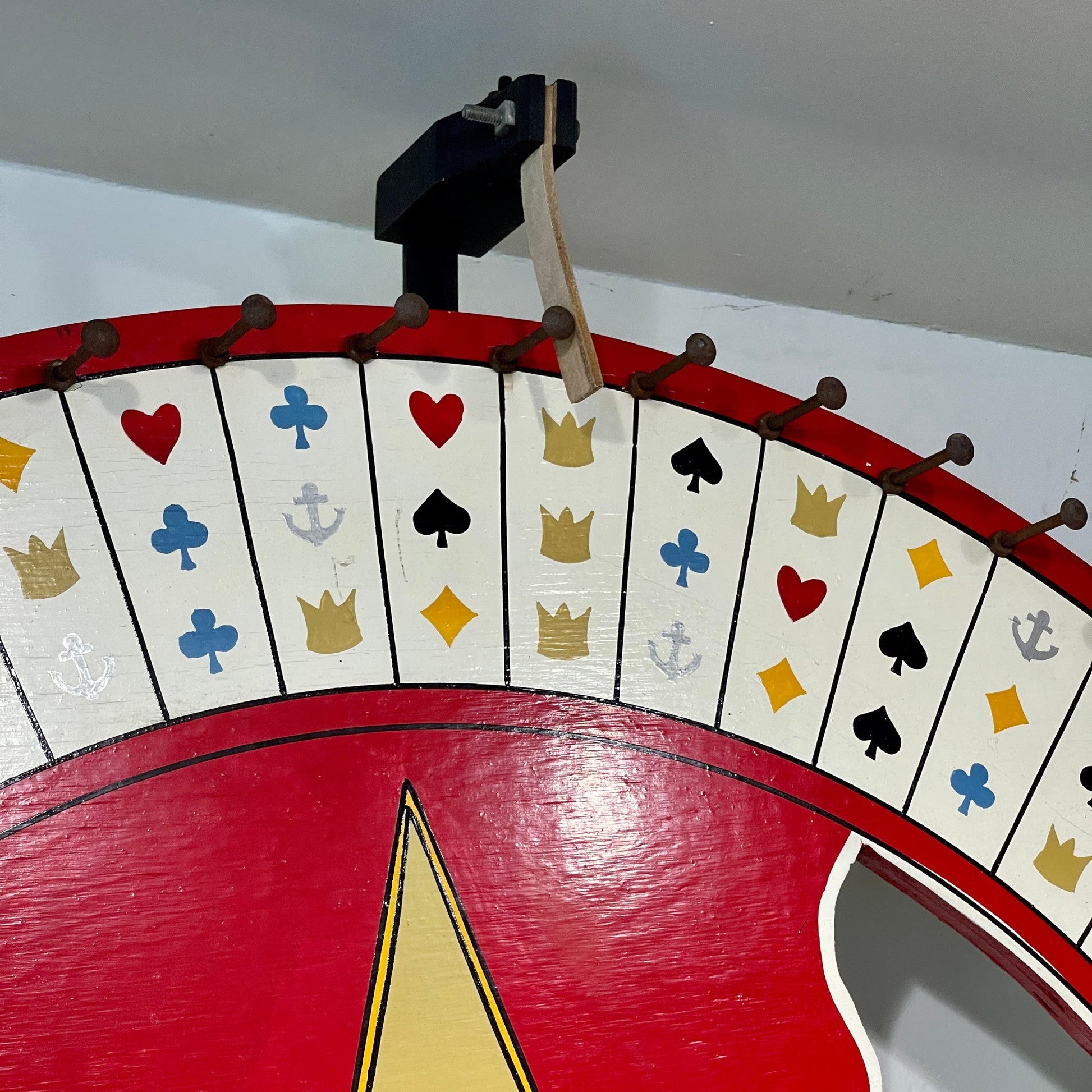 Vintage Carnival Wheel - Salvage-Garden