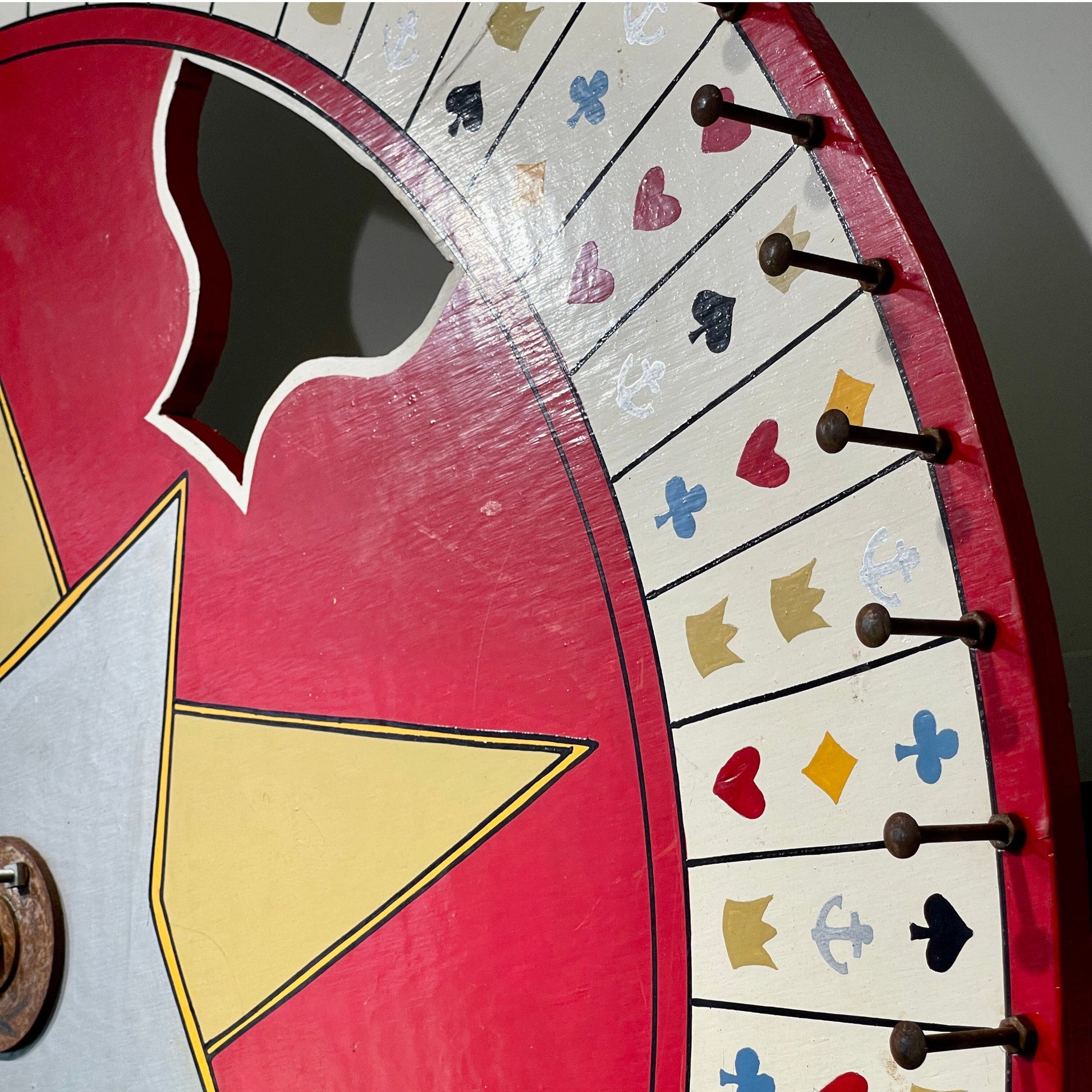 Vintage Carnival Wheel - Salvage-Garden