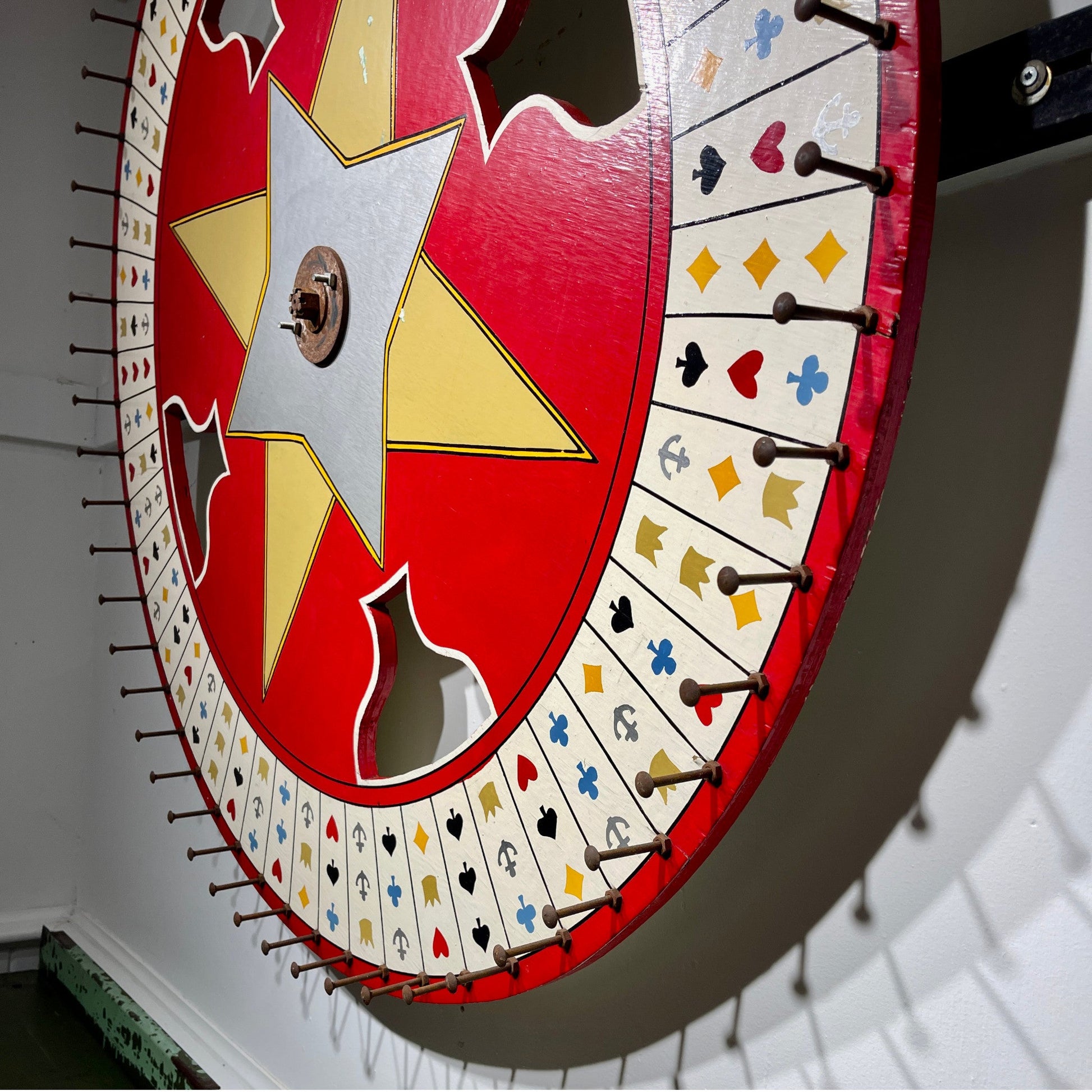 Vintage Carnival Wheel - Salvage-Garden