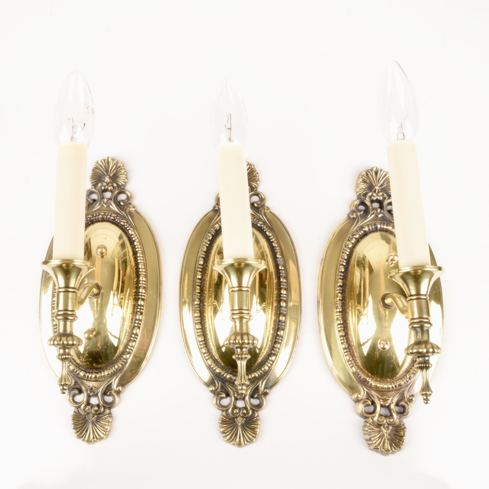 Vintage Edwardian Style Sconces - Salvage-Garden