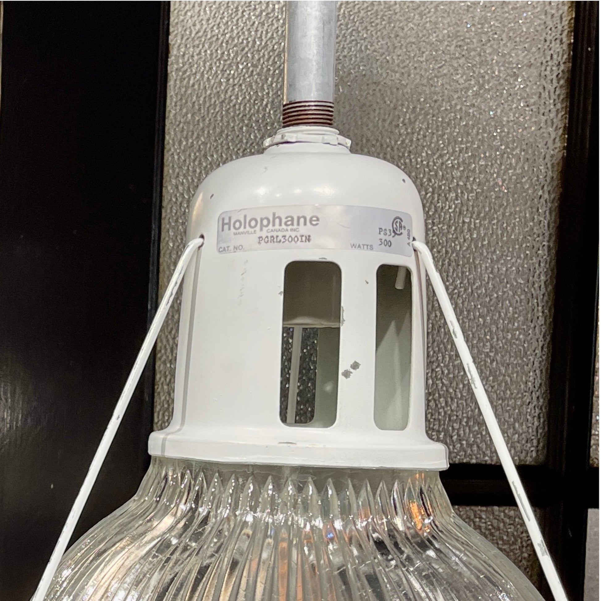 Vintage Holophane Pendant Lights - Salvage-Garden