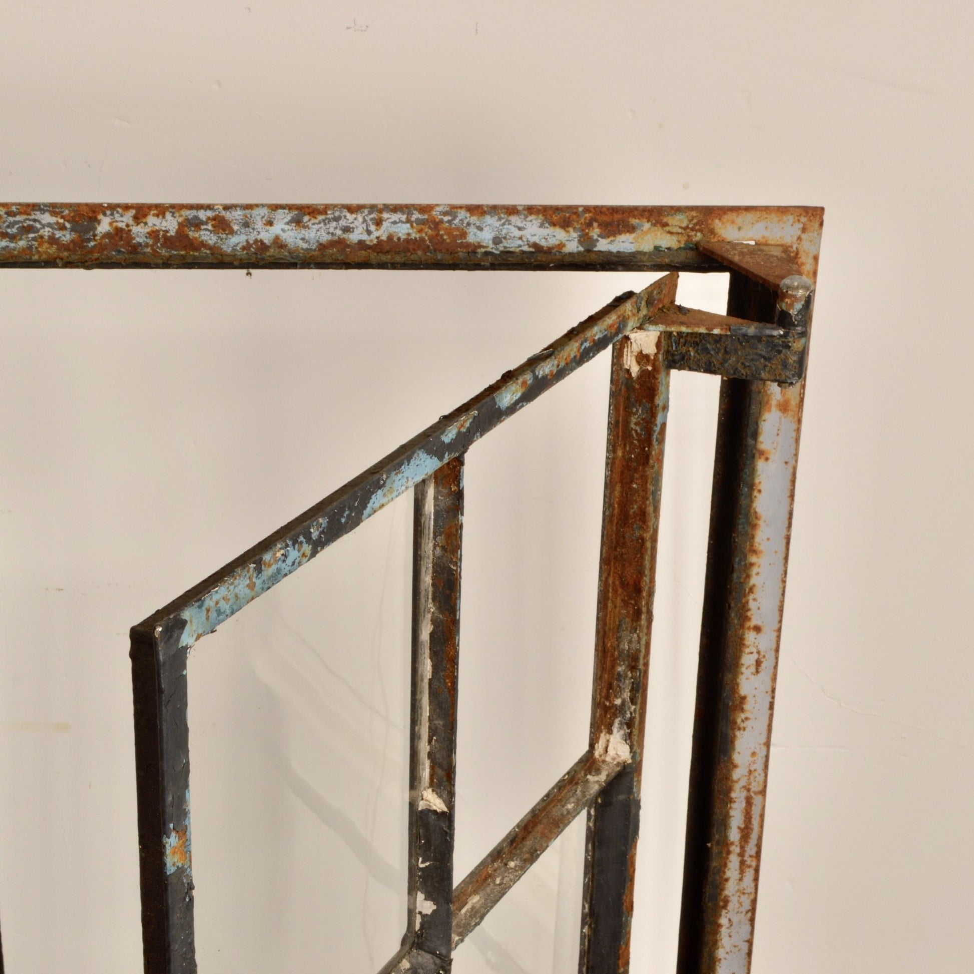 Vintage Hope Rolled Metal Casement Window - Salvage-Garden