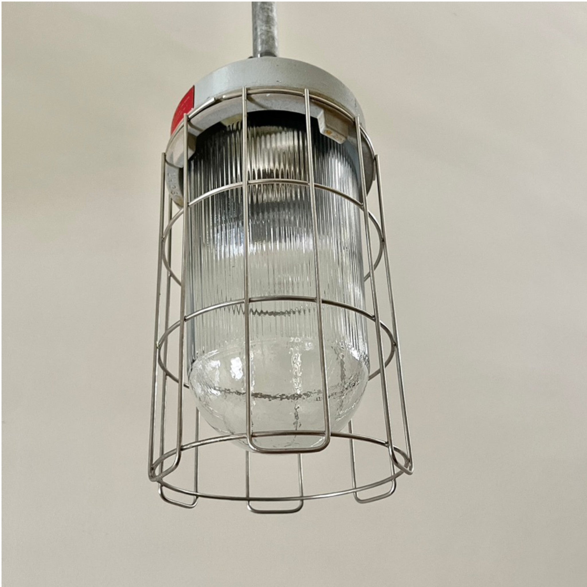 Vintage Industrial Light By Crouse Hinds - Salvage-Garden