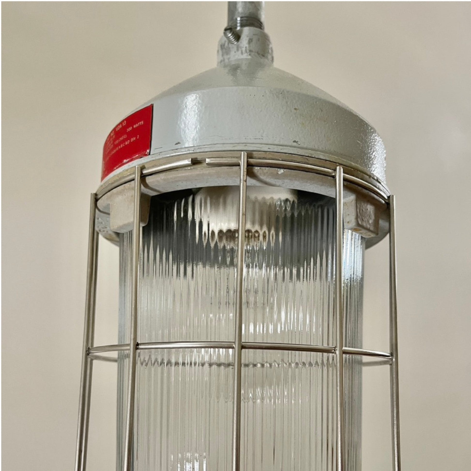 Vintage Industrial Light By Crouse Hinds - Salvage-Garden