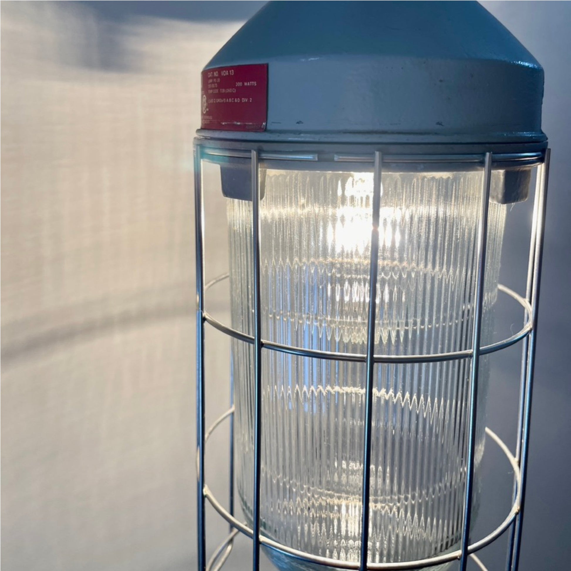 Vintage Industrial Light By Crouse Hinds - Salvage-Garden