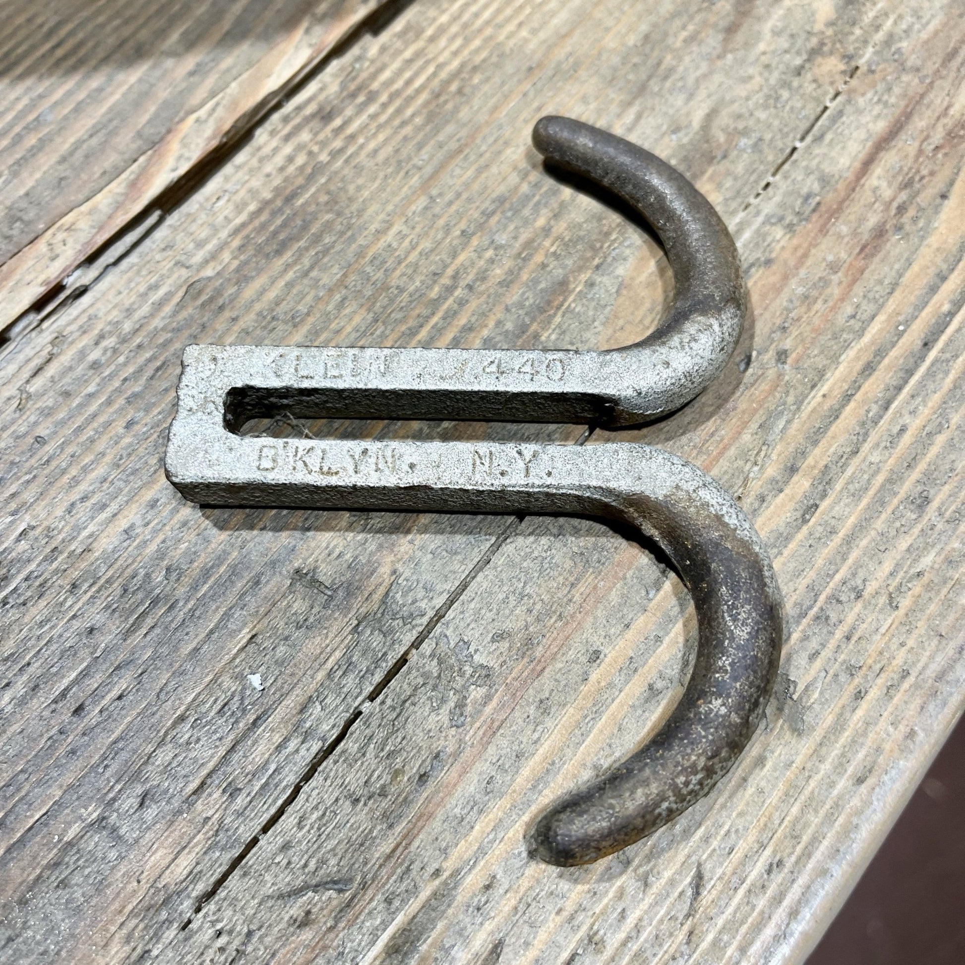 Vintage Industrial Pot Rack - Salvage-Garden