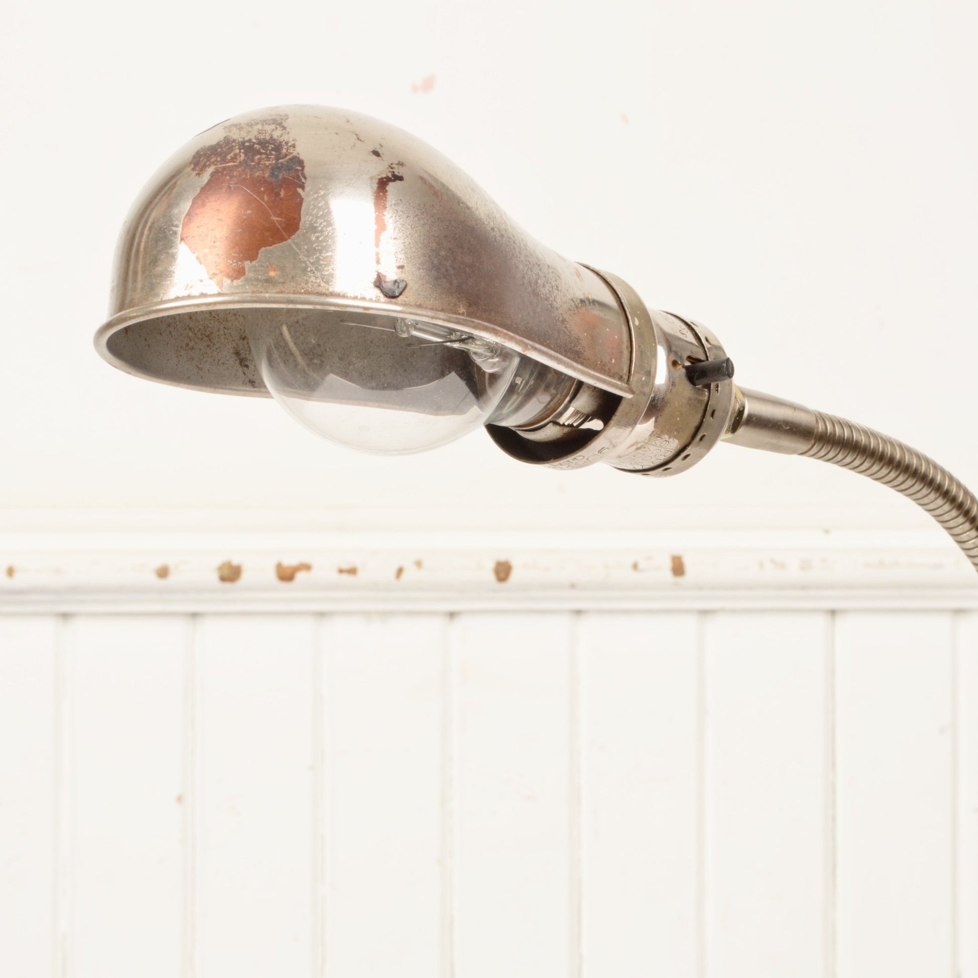 Vintage Machinist Lamp - Salvage-Garden