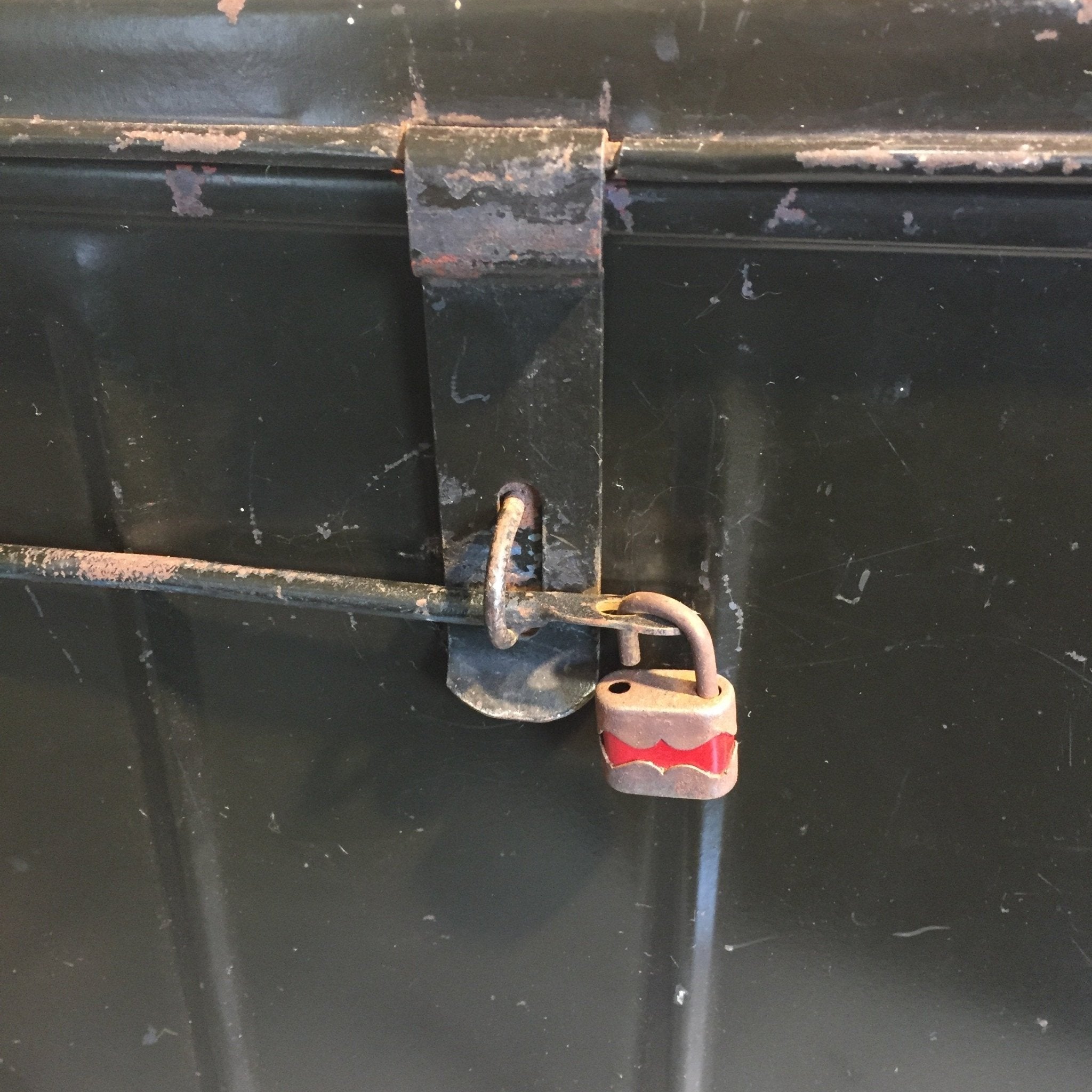 Vintage Military Trunk - Salvage-Garden