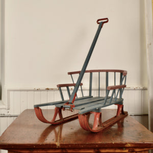 Vintage Snow Sleigh Salvage-Garden