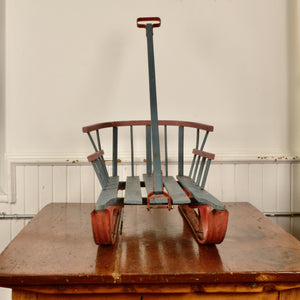 Vintage Snow Sleigh Salvage-Garden