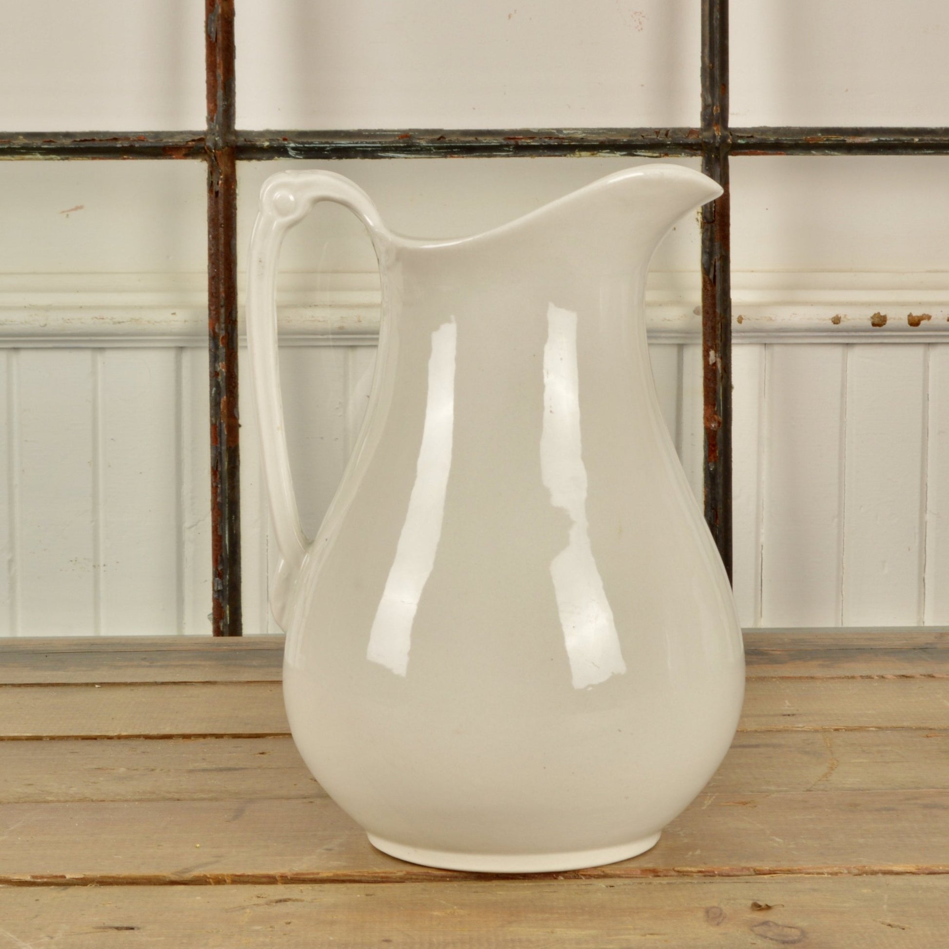 Wood & Sons Ironstone Ware Pitcher - Salvage-Garden